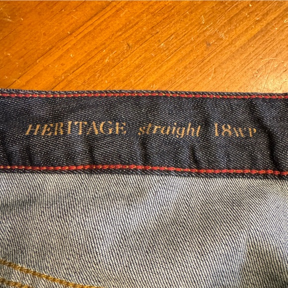 Talbots Heritage Straight Leg Dark Wash Denim Jeans Womens 18WP Plus Denim NEW - Picture 12 of 13